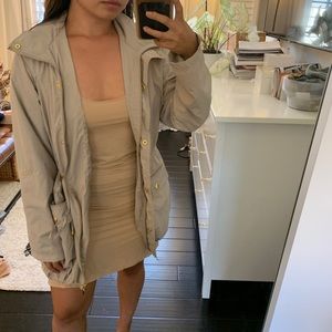 SOLD- Light Windbreaker Utility Jacket